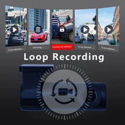 1080P Dash Cam with Wi-Fi App Control