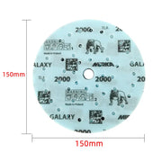 6-Inch Hook-and-Loop Sanding Discs – 80–2000 Grit