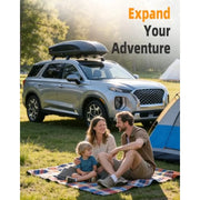 Black Roof Rack Crossbar Set for 2019–2025 Hyundai