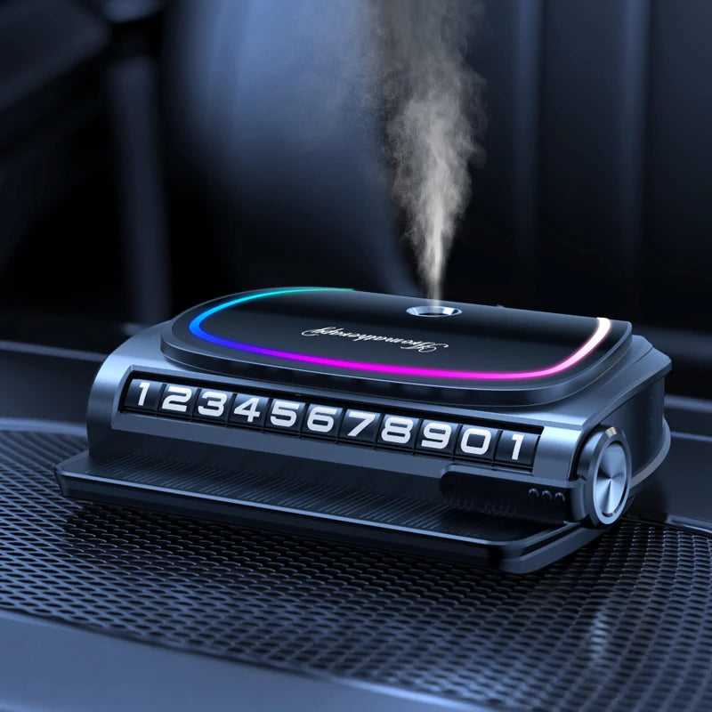 Solar-Powered RGB Car Window Ambient Light