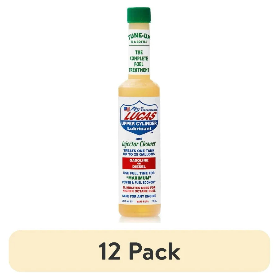 Lucas Oil 10020 Fuel Treatment, 5.25 oz – Pack Options