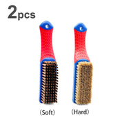 Interior Seat & Gap Cleaning Brush Set, Blue or Red