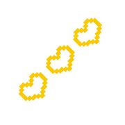 6cm Love Heart Car Window and Bumper Decal