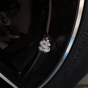 4-Piece Dollar-Symbol Tire Valve Cap Set