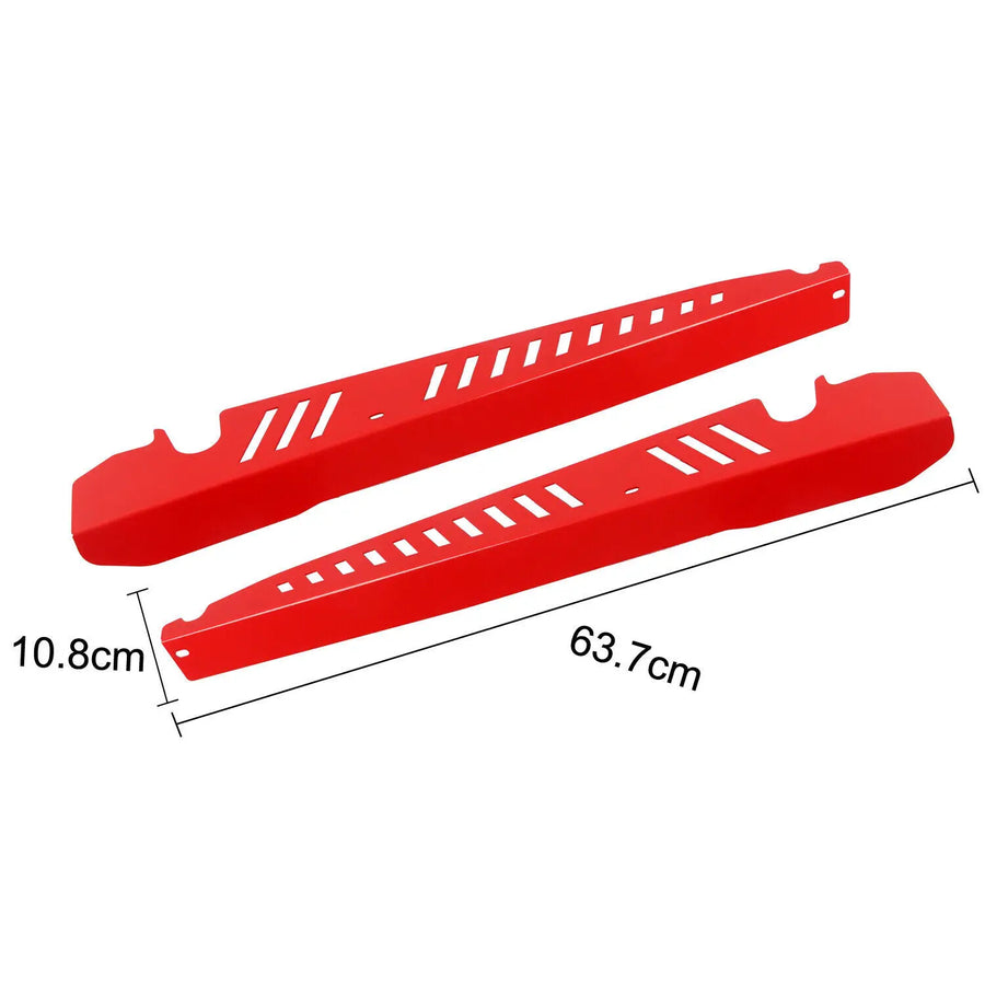 Red Performance Fender Shrouds Panel for 2015-2020 Subaru WRX / WRX STI