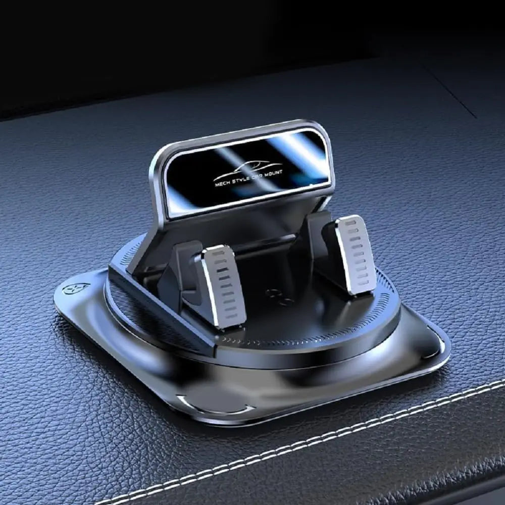 360° Dashboard Phone Holder – Non-Slip Silicone