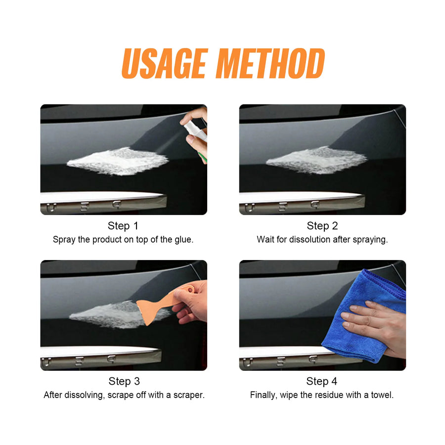 Automotive Adhesive and Sticker Residue Remover