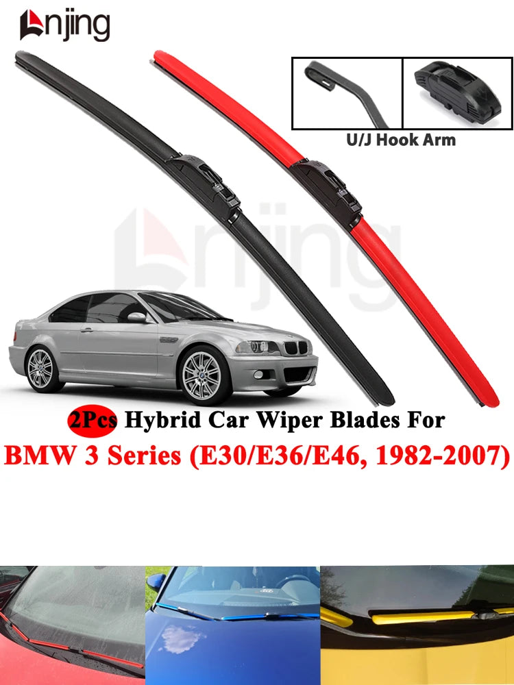 Windshield Wiper Blade Set for BMW 3 Series M3 1982-2007