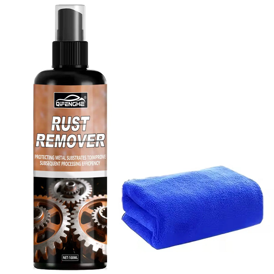 Car Brake Disc Rust Remover, 100% Effective Noise Reduction, Full Metal Polishing Agent & Wheel HUB Spray