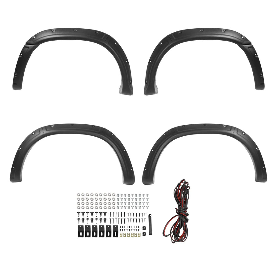 Fender Flares for Toyota Tundra Pocket Bolt Style Textured 2000-2006