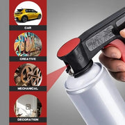 Black Reusable Aerosol Spray Can Trigger Handle