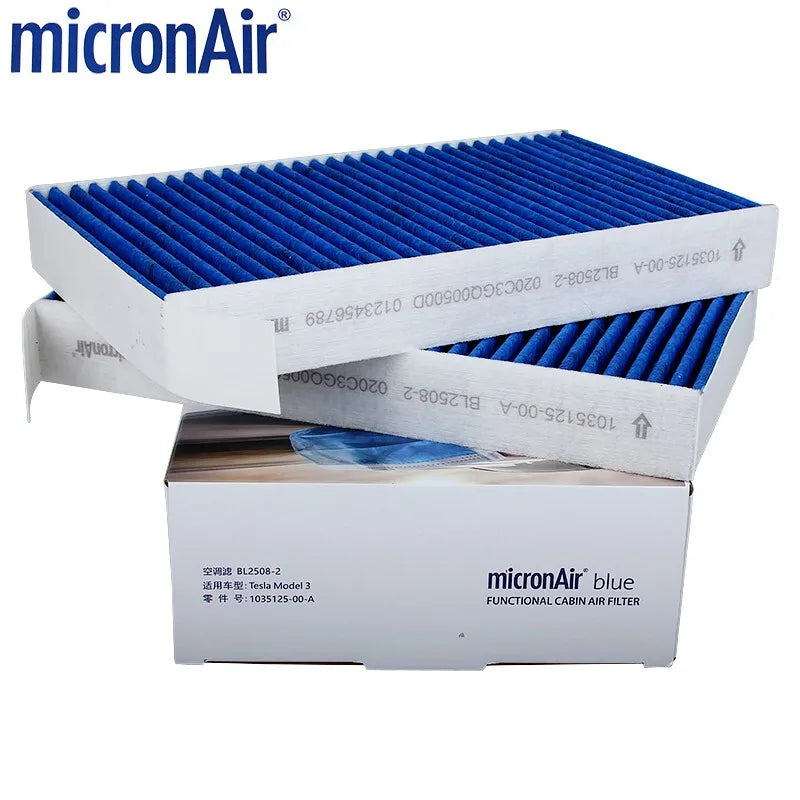HEPA Cabin Air Filter Set for Tesla Model 3/Model Y
