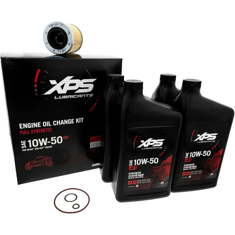Can-Am XPS 4T 10W-50 Oil Change Kit for Rotax 900 ACE – 779261