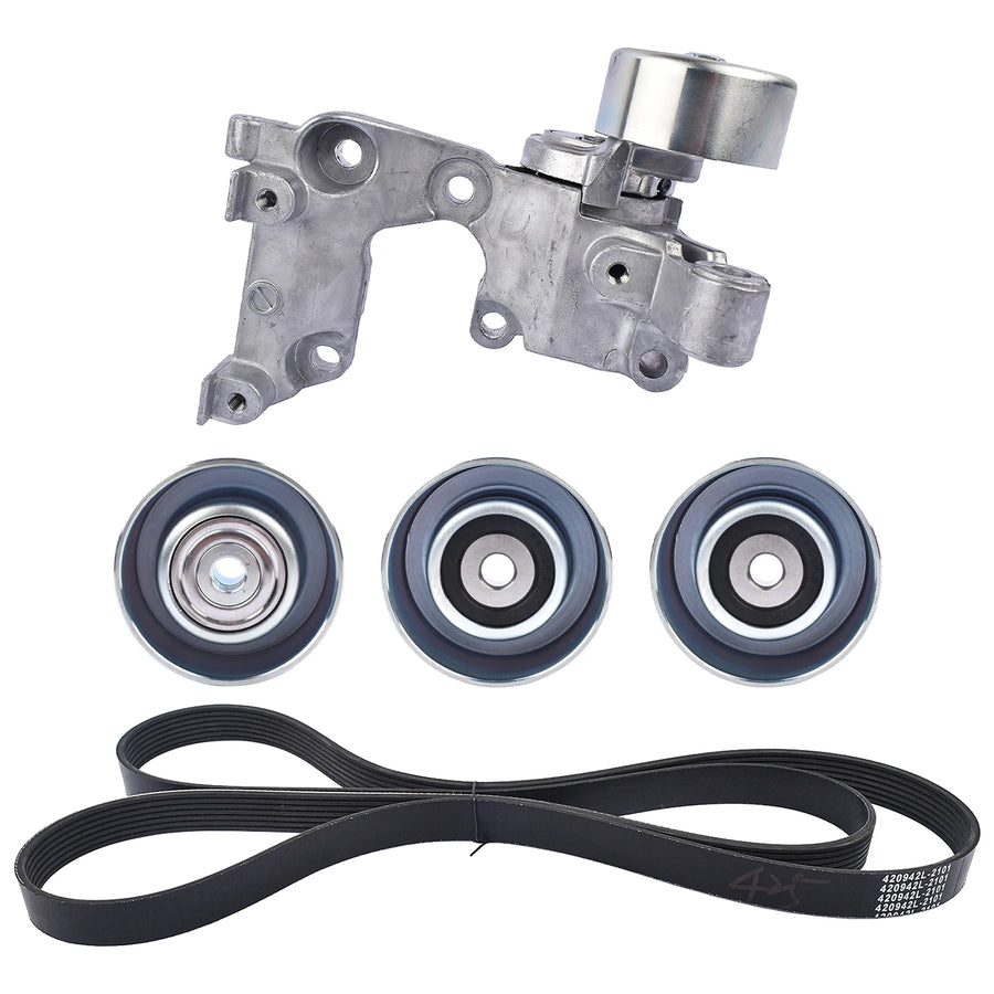 Drive Belt Tensioner & Idler Kit for Toyota Tacoma/Tundra/FJ Cruiser 2007-2009