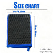 Honeycomb Clay Mitt for Car Paint Decontamination