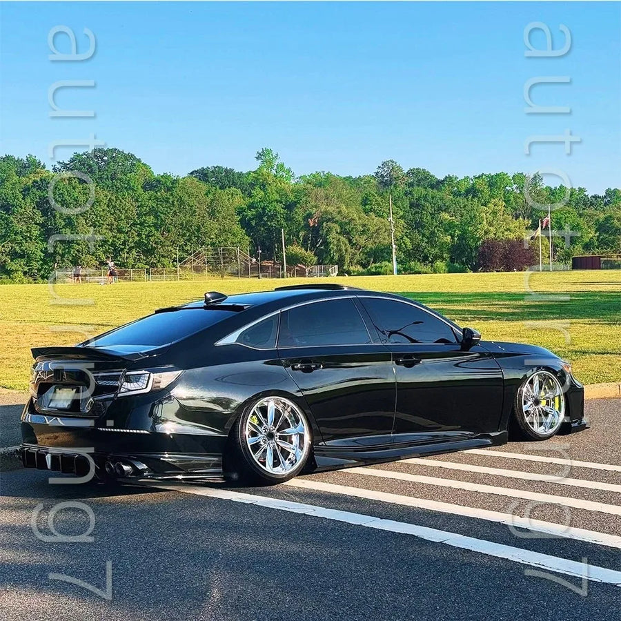 Gloss Black Side Skirt Extensions – 2018–2022 Honda Accord