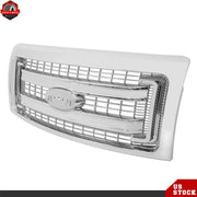 Chrome Horizontal-Style Upper Grille for 2009–2014 Ford F-150