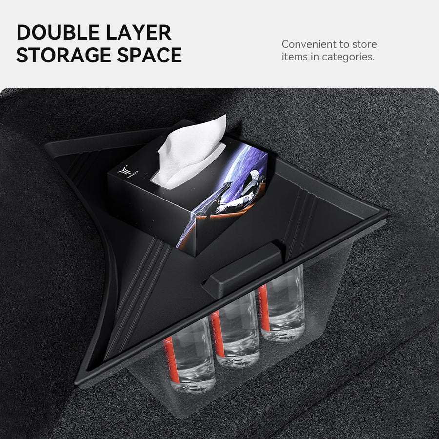 Trunk Side Storage Organizer for Tesla Model 3 Highland 2024-2025