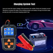 KONNWEI KW218 6V/12V Battery Tester – 100–2000 CCA
