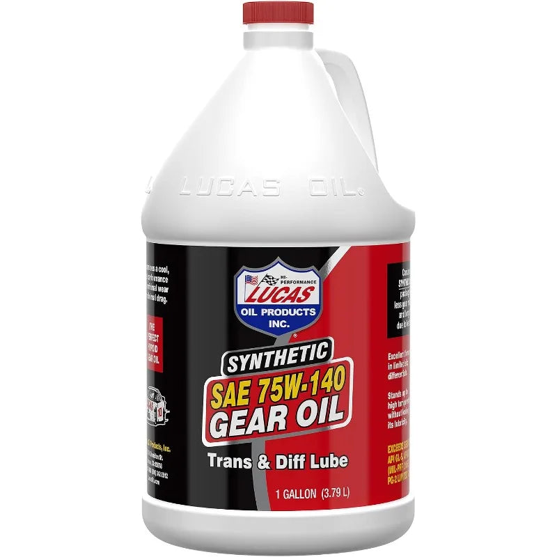 Lucas Oil 10122 75 W-140 Synthetic Motor Lube, Case of 4