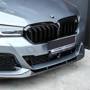 Front Bumper Lip Splitter for BMW 5 Series G30/G31 LCI 2021-2023