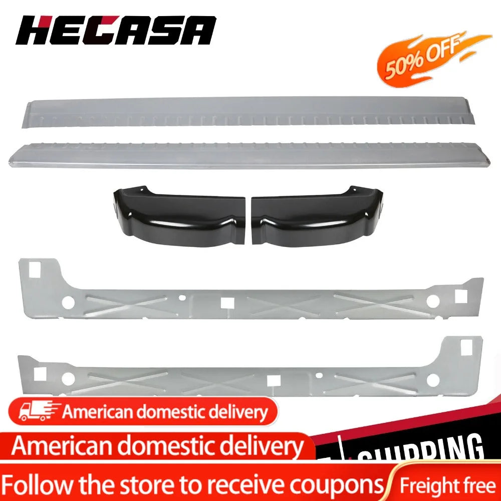 Rocker Panel & Cab Corner Set for 1999–2007 Chevrolet Silverado – 4-door
