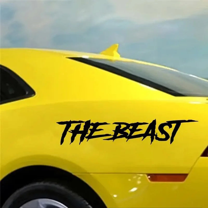 “The Beast” Waterproof Car Window and Bumper Decal
