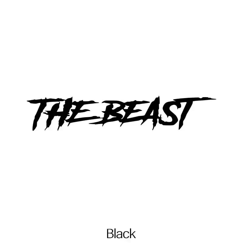 “The Beast” Waterproof Car Window and Bumper Decal