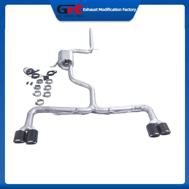 Performance Exhaust Pipe for Audi A3/Q2 & Volkswagen Golf GTI/R MK7-MK8
