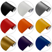 Matte PVC Vehicle Wrap Film – 100 cm Length, Multiple Widths