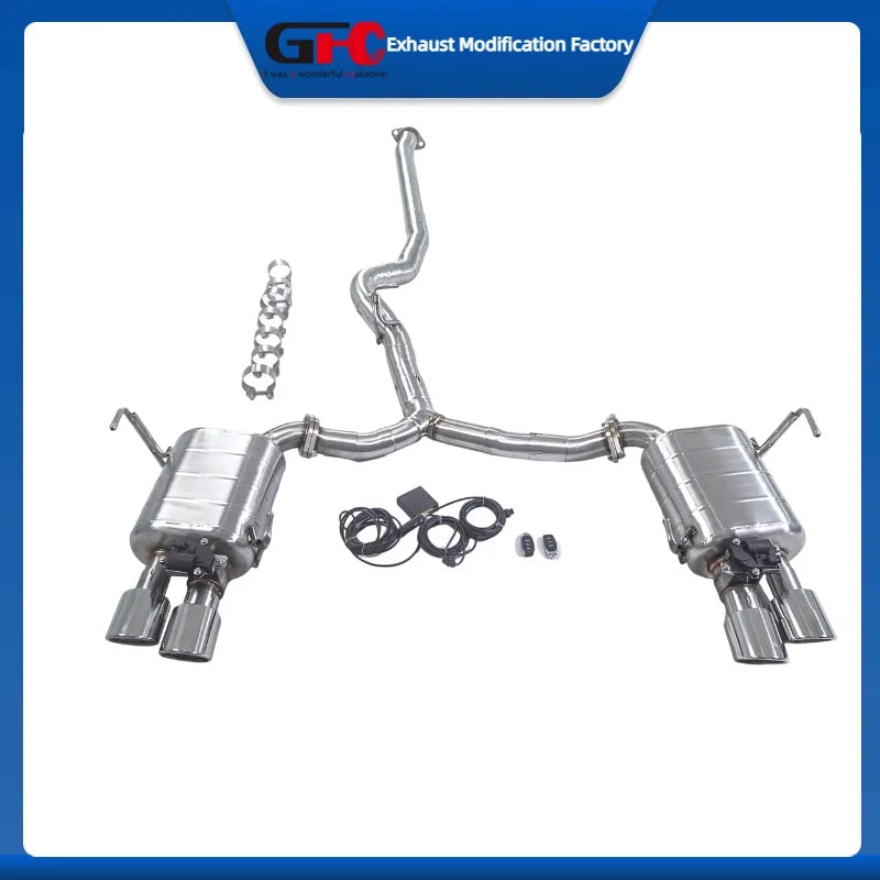Stainless Steel Valved Cat-Back Exhaust System for Subaru WRX 2022-2024