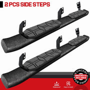 4.3 in Curved Running Boards for 2005–2026 Nissan Frontier Crew Cab