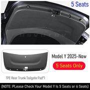 Rear Cargo Liner for 2025–2026 Tesla Model Y Juniper