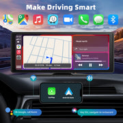 10.26-Inch Wireless CarPlay and Android Auto Portable Display