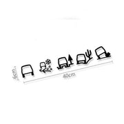 Off-Road Terrain Icon Reflective SUV Decal