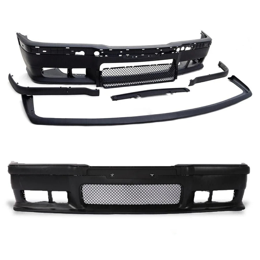 Primed M3-Style Front Bumper – 1992–1999 BMW E36