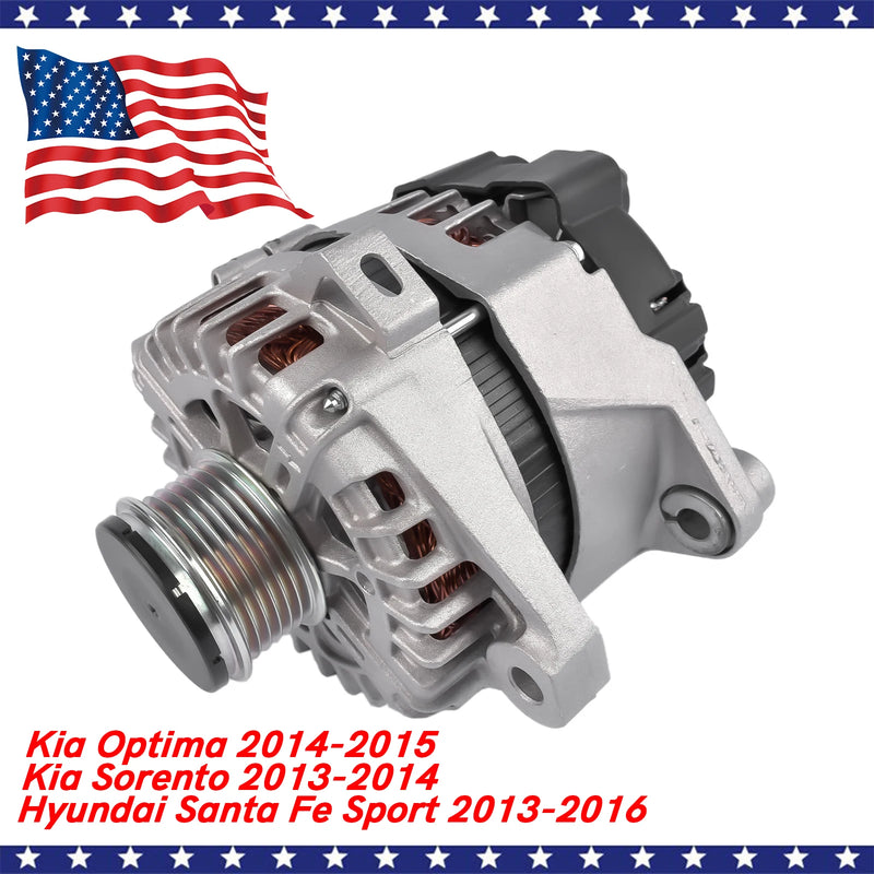 150A Alternator for Hyundai Santa Fe Sport & Kia Optima/Sorento 2013-2016