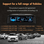 X90 OBD2 Car Head-Up Display and Digital Performance Gauge