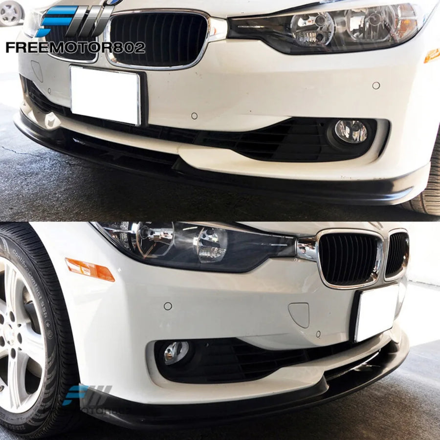 Front Bumper Lip & Splitter for 2012–2015 BMW 3 Series – Sedan