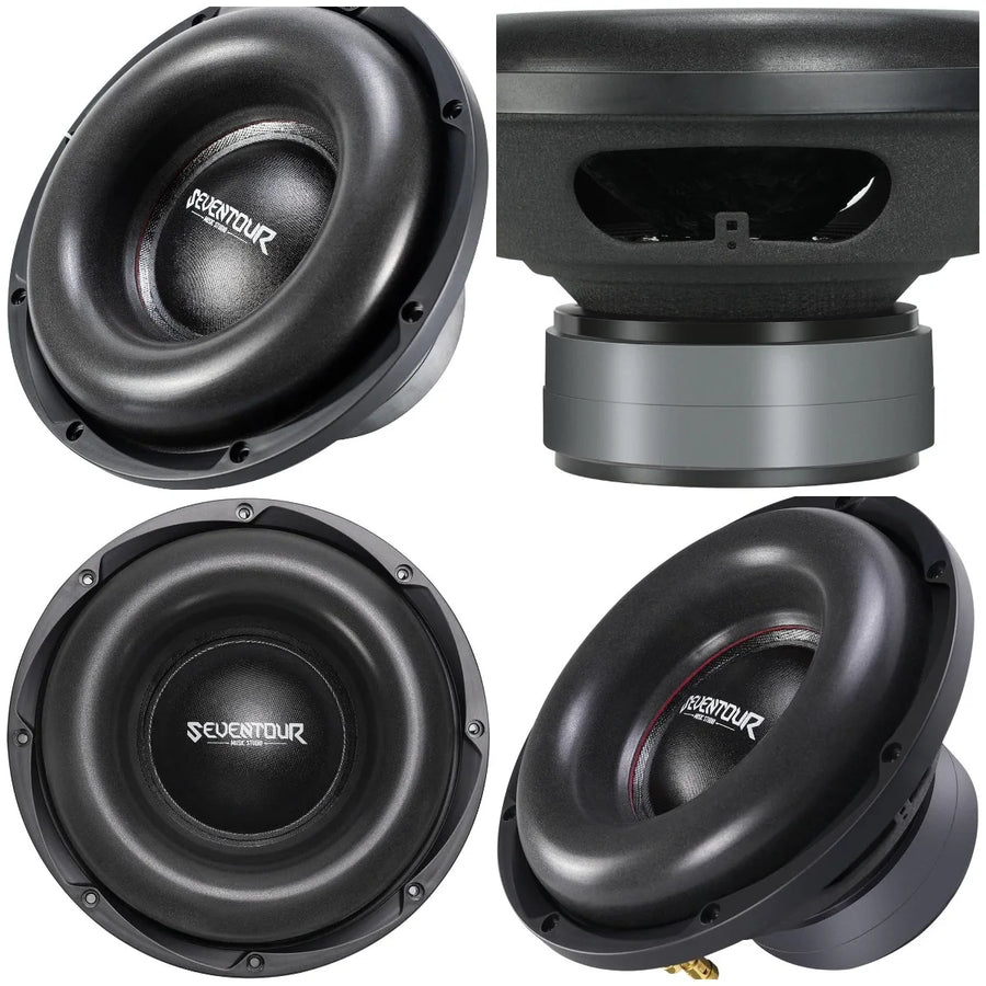10-Inch 1200W Max Dual 4-Ohm Car Subwoofer