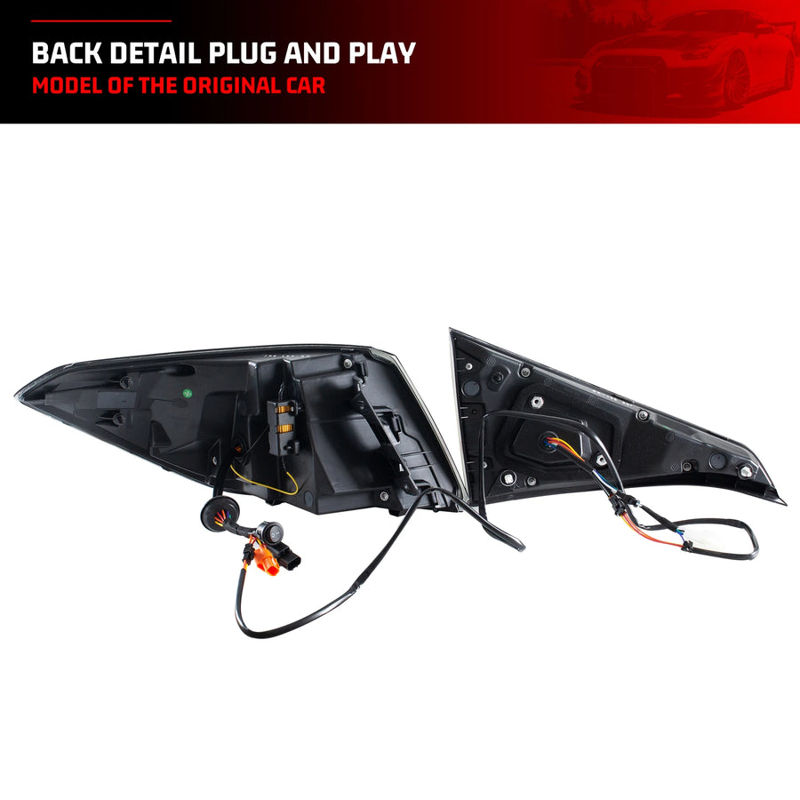Honda Civic 11th-Gen Sequential LED Tail Light Pair – 2022–2027