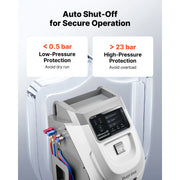 Automatic R-134a / R-1234yf A/C Service Machine – 10 in