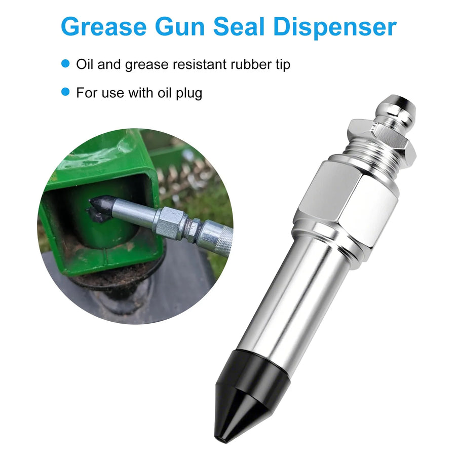 Grease Gun Coupler and Nozzle Accessory Kit – 7 Pieces