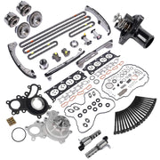 Head Gasket Set Timing Chain Water Pump Camshaft for Toyota Tundra Lexus