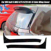 Gloss Black Rear Spoiler for 2008–2013 Volkswagen Golf