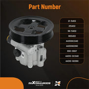 Power Steering Pump for Toyota Tundra & Lexus LX 470 2003-2007