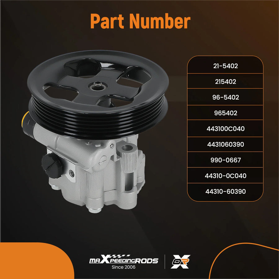 Power Steering Pump for Toyota Tundra & Lexus LX 470 2003-2007