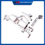 304 Stainless Steel Valved Cat-Back Exhaust System for Audi Q3 4WD 2019-2025