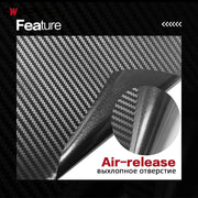 Carbon-Fiber-Look Vinyl Wrap Film – 2D to 9D Styles