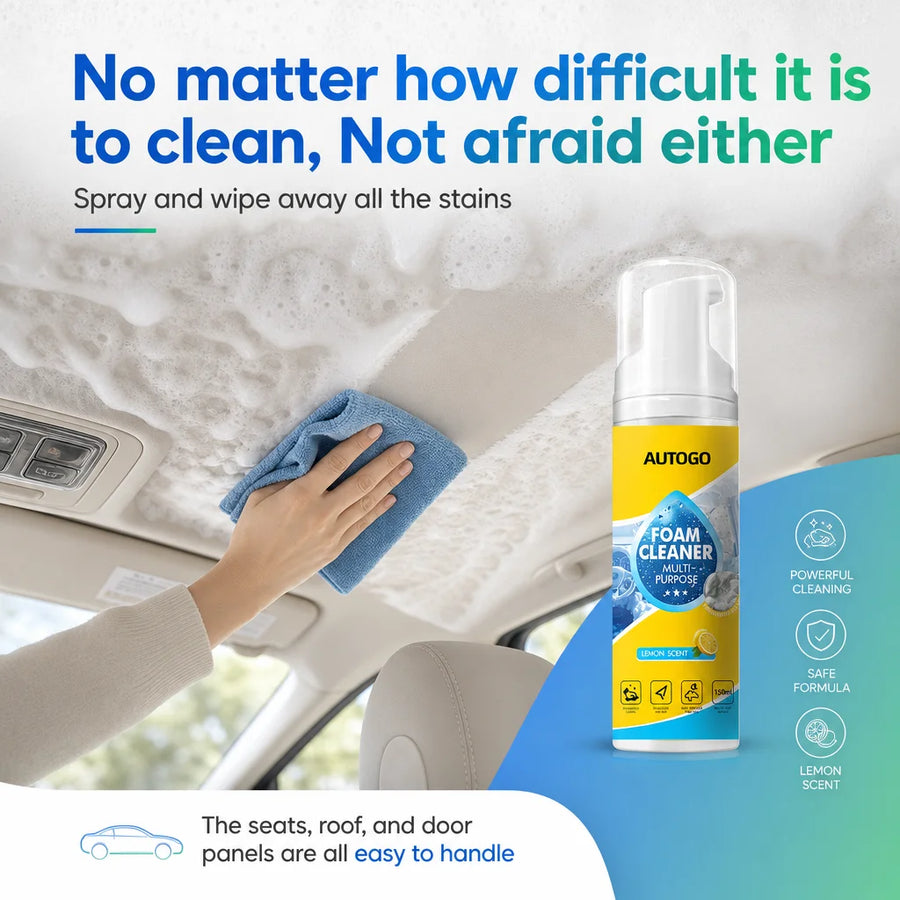 Multipurpose Automotive Interior Foam Cleaner – 150 mL
